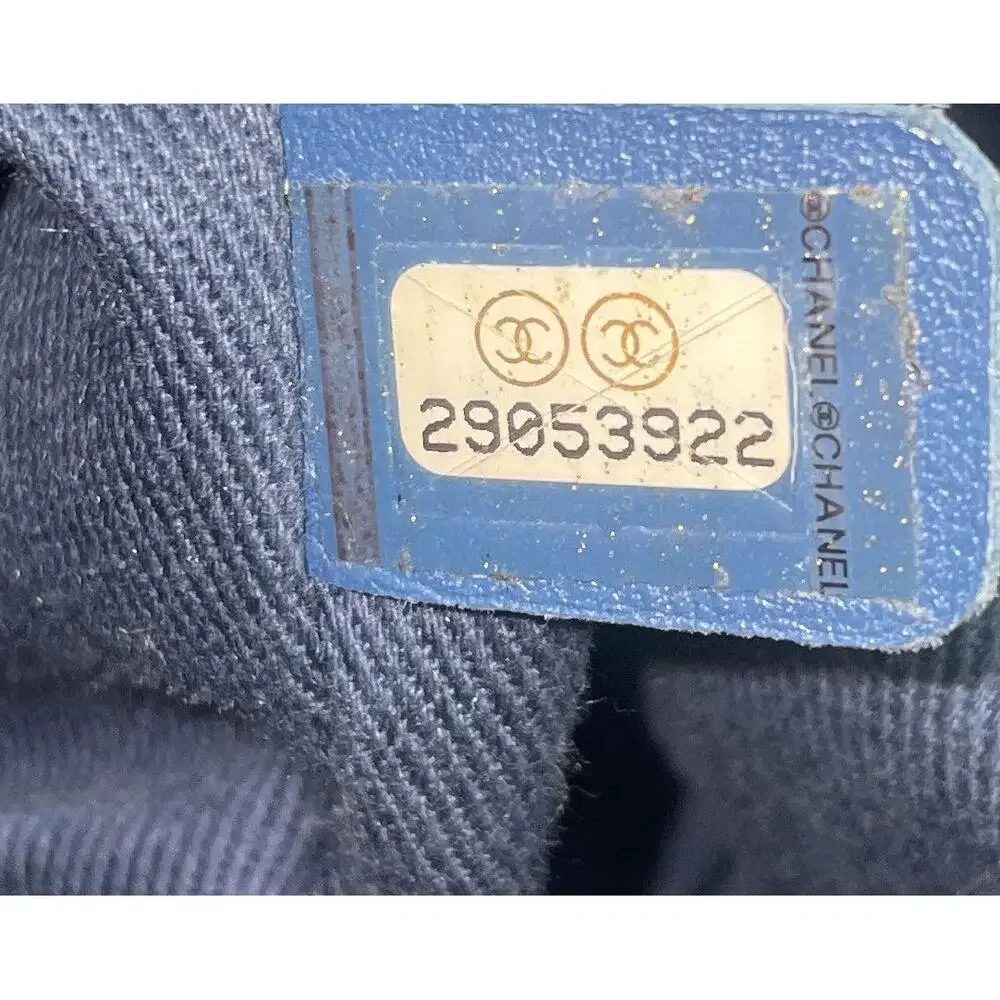 Chanel Denim Trip Tote Quilted #255041C38B - Picture 7 of 7